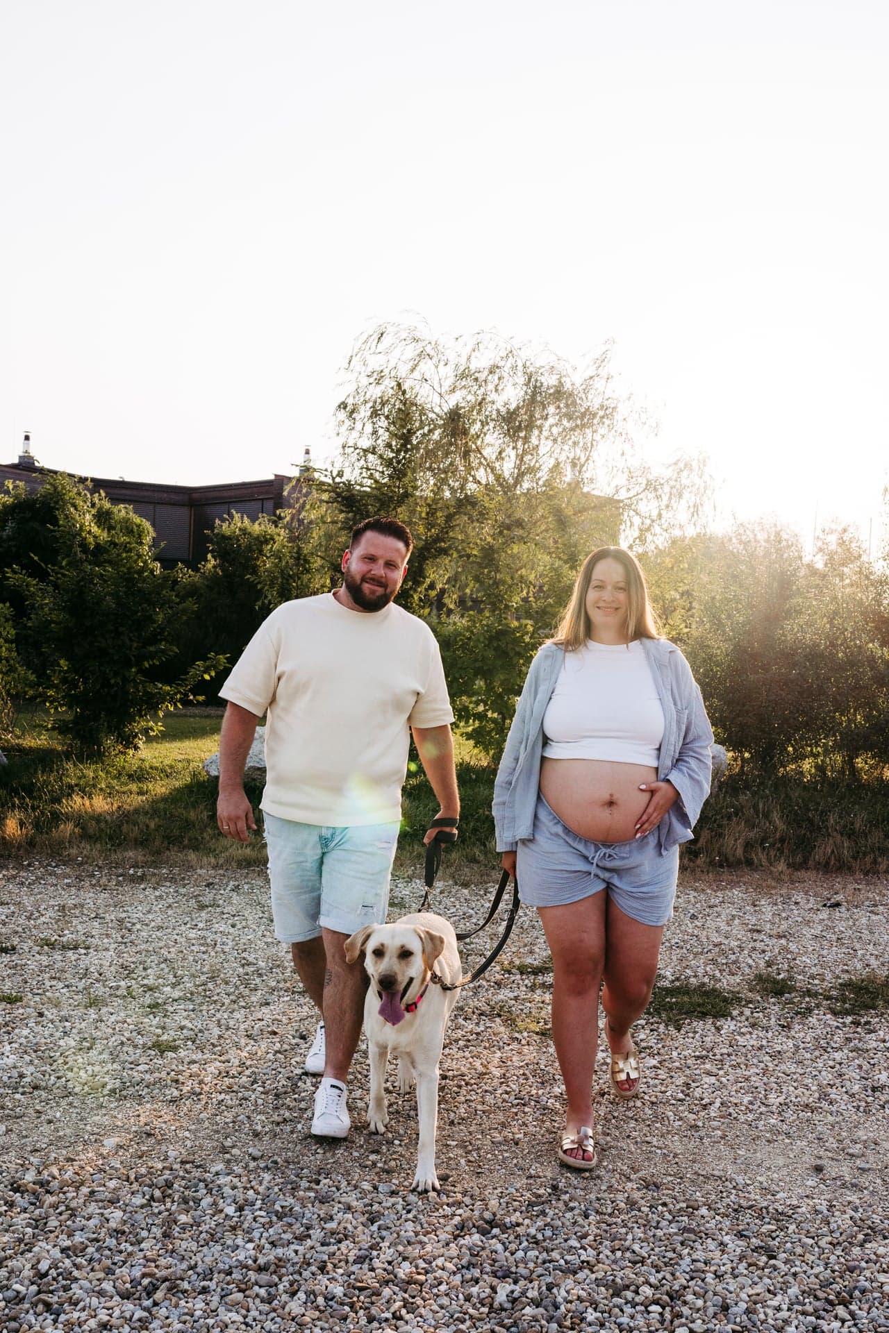 Babybauch Outdoor Fotografie Wien – Schwangere im Freien