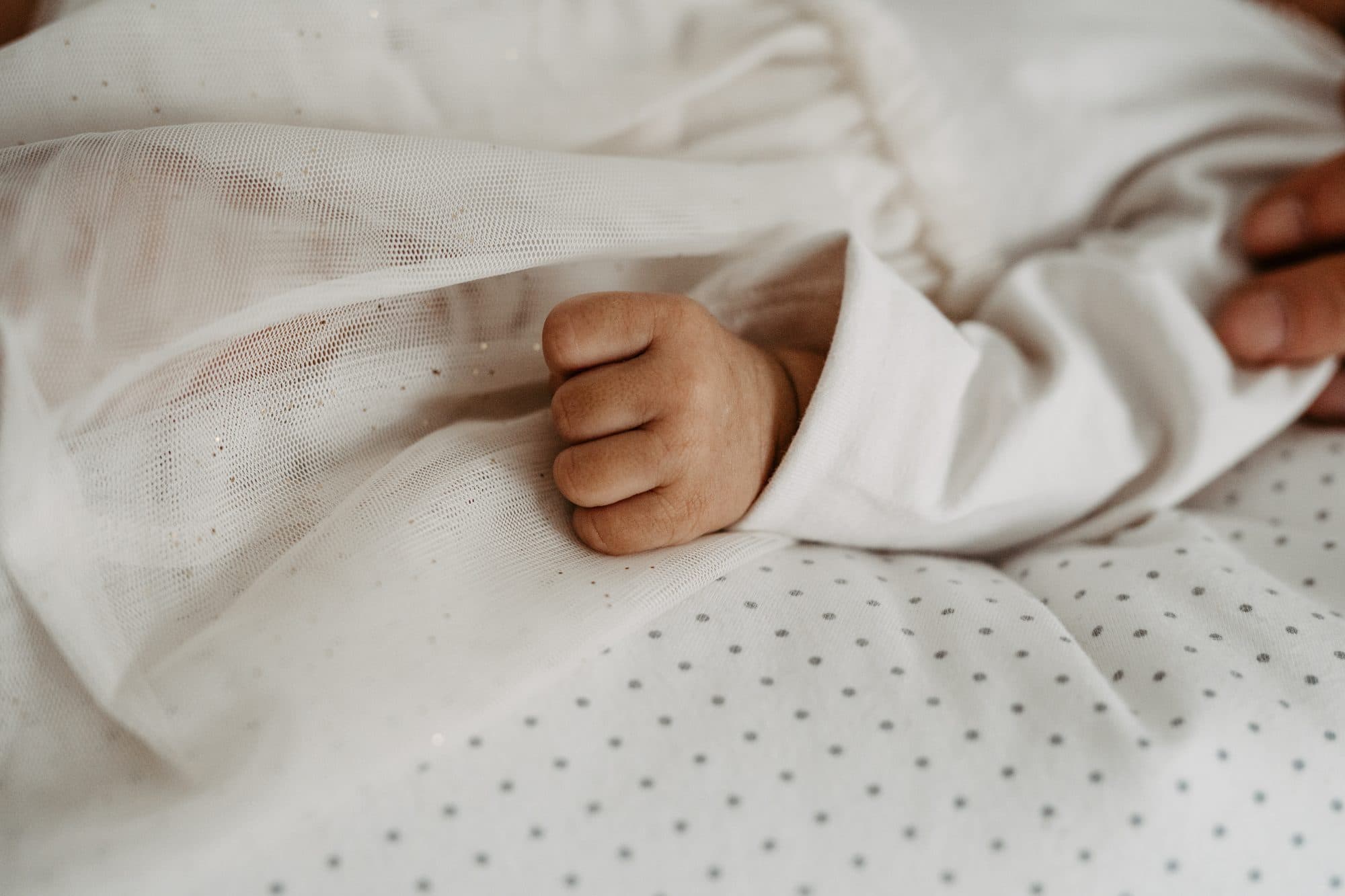 Newborn Detail Fotografie Wien – winzige Babyhand