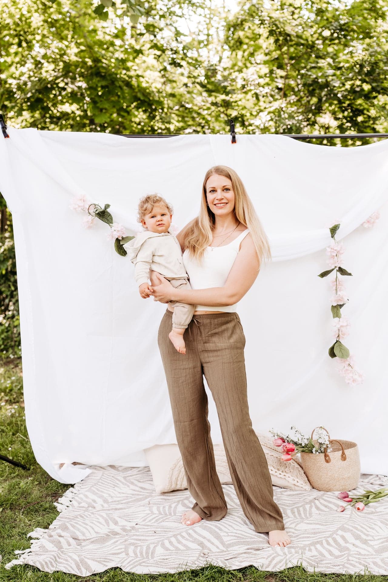 Mommy & Me Newborn Fotografie Wien – Mama und Baby